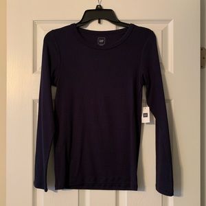 Gap Long Sleeve Tee- Navy